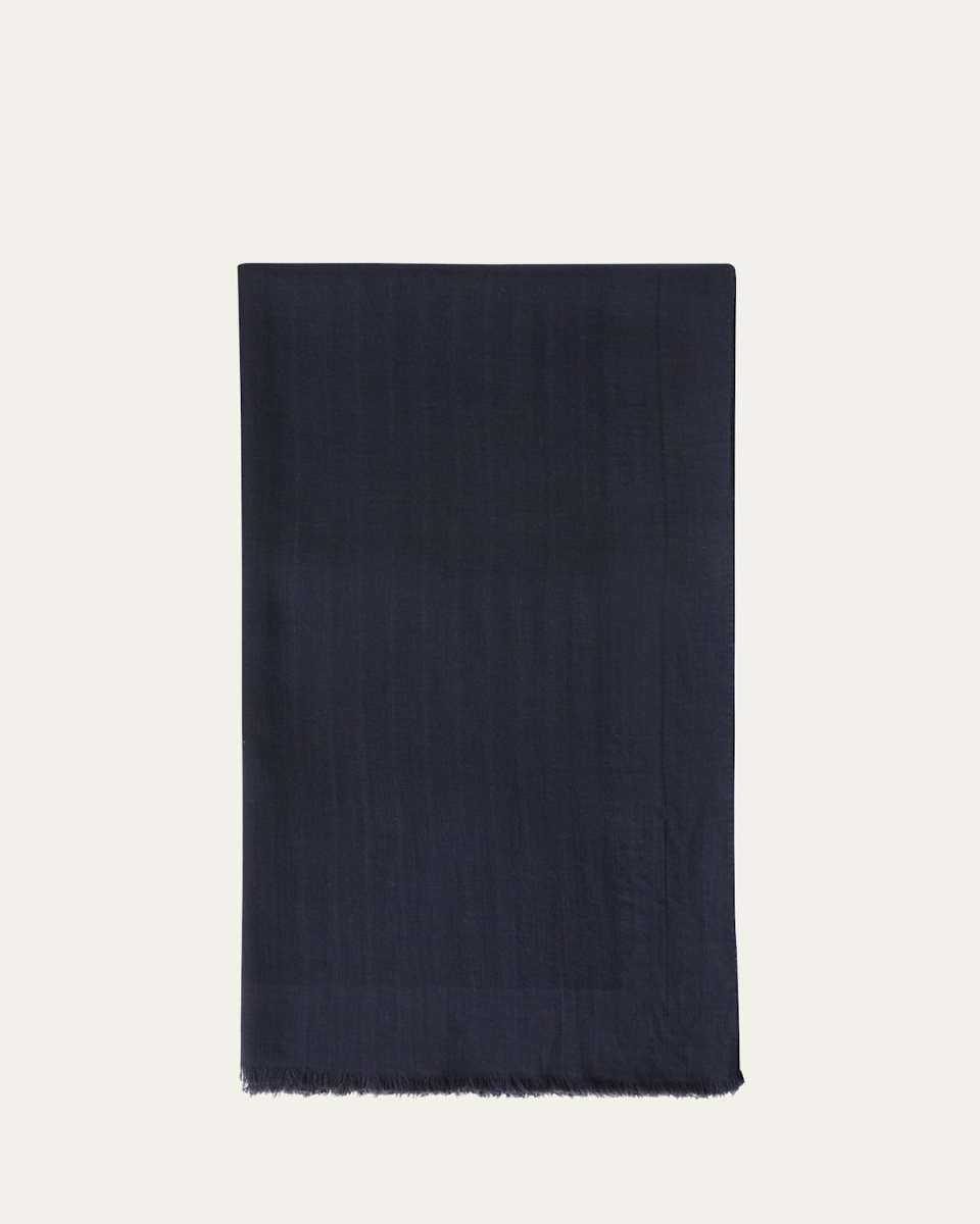Jacquard Cashmere Maxi Stole